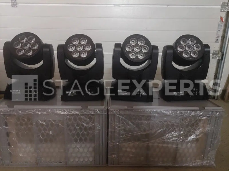 Cameo AUROBEAM 150 Moving Heads with Cases – Set of 4