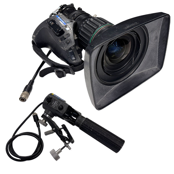 Canon HJ11x4.7B IRSD HD Wide‑Angle ENG Lens with Zoom Demand