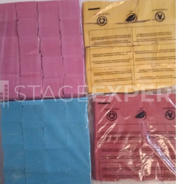 EUTOPICA Rectangular Confetti – 3,000 kg Fire-Retardant