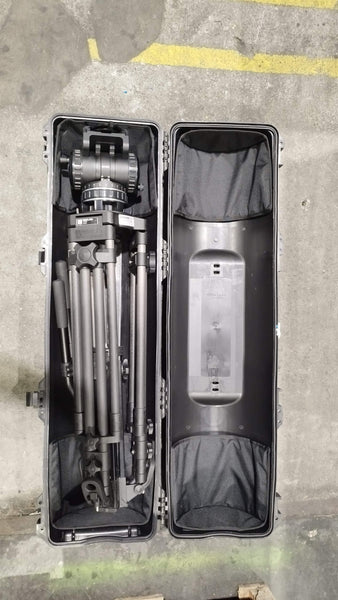Cartoni C20-S Fluid Head with Studio Tripod – Heavy-Duty
