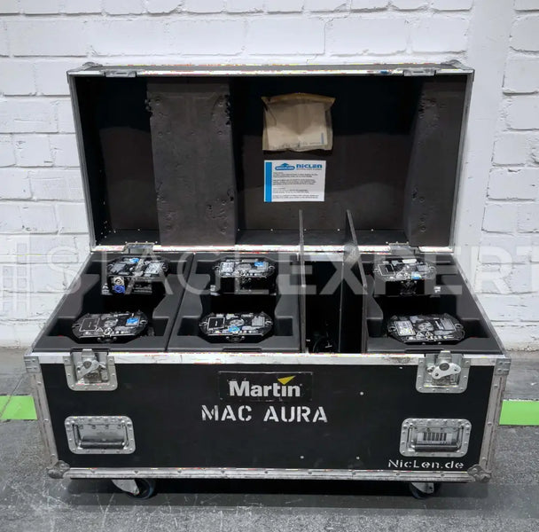 Martin MAC Aura LED Wash Moving Head – RGBW, 11–58° Zoom