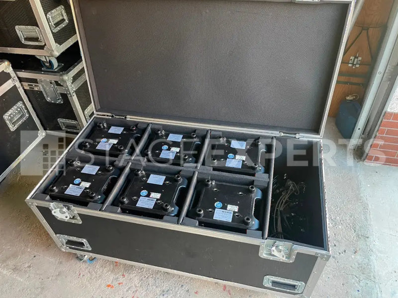 Favolite F0760BW 7x60W Wash Lights – 12pc Set + Cases