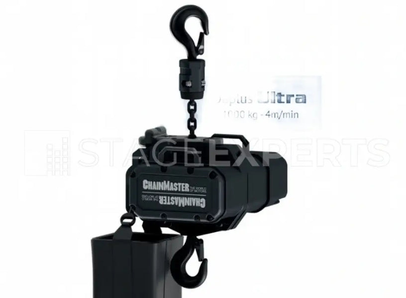 ChainMaster D8+ 1000kg Ultra hoist with 25m chain