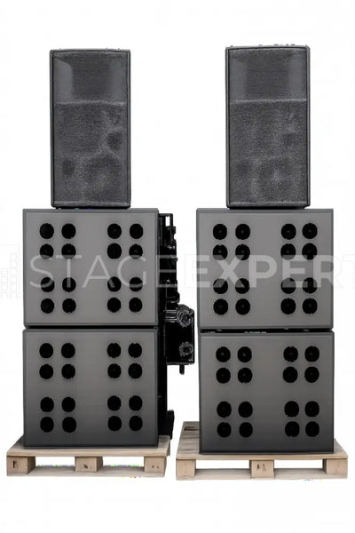 Bell VPS PA System - 4x VPS-4L, 2x VPS-4MH with Amp Racks