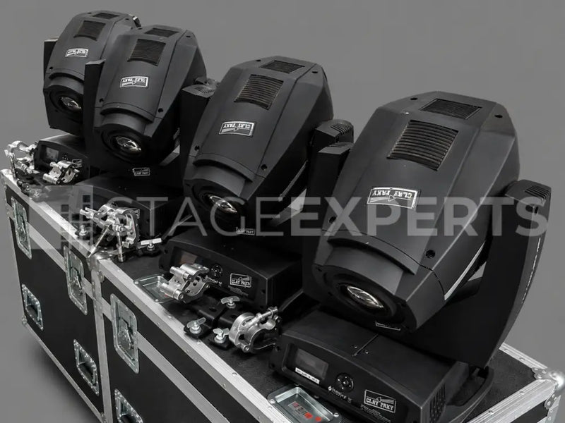Clay Paky Alpha Spot HPE 700 – Set of 4 with Amptown Cases