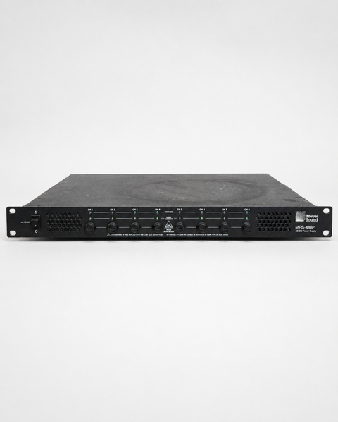 Meyer Sound MPS‑488P 48V DC 8‑ch Power Supply, 1U Rack Unit