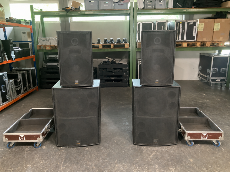 Martin Audio W3/WS2 Sub/Top Set with Analogue Processor