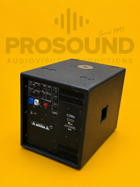 CODA Audio PW12A/PW12 Set – Active Sub/Sat System