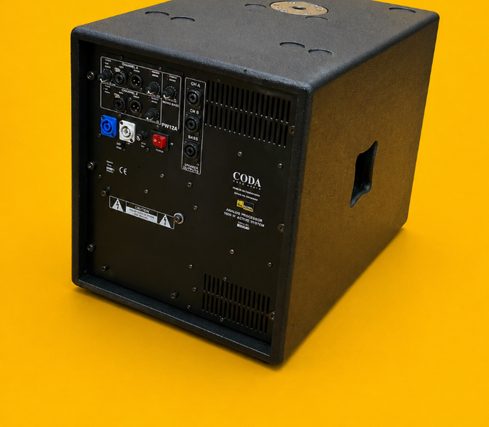 CODA Audio PW12A/PW12 Set – Active Sub/Sat System