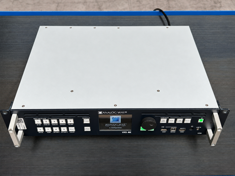 Analog Way VIO 4K V701 with OPT-4K60P and XLR Audio Option