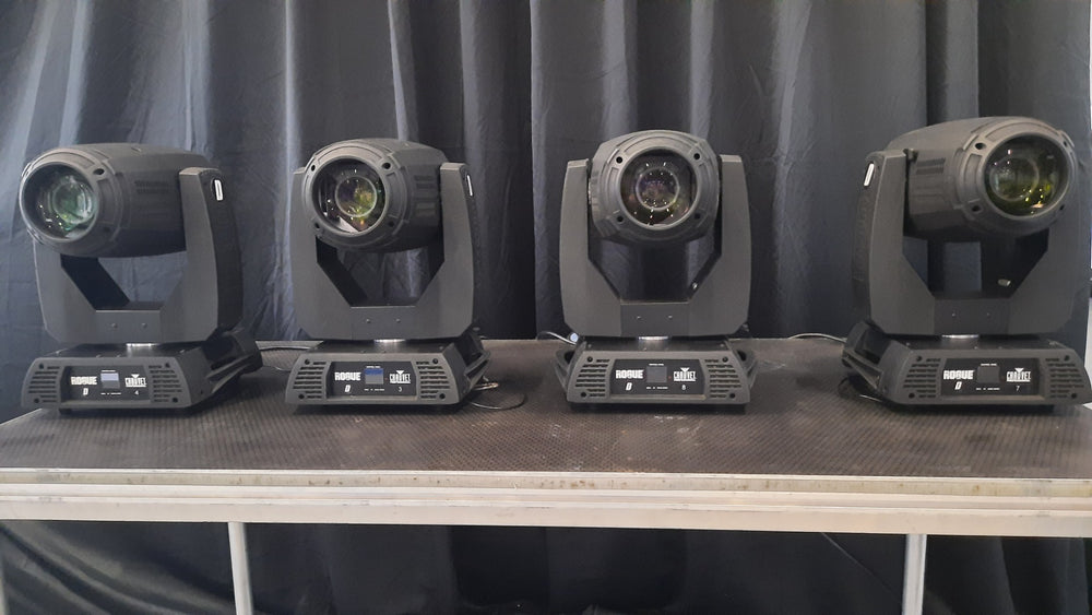 Chauvet Rogue RH1 Hybrid – 12 Fixtures Package Lighting Bundle