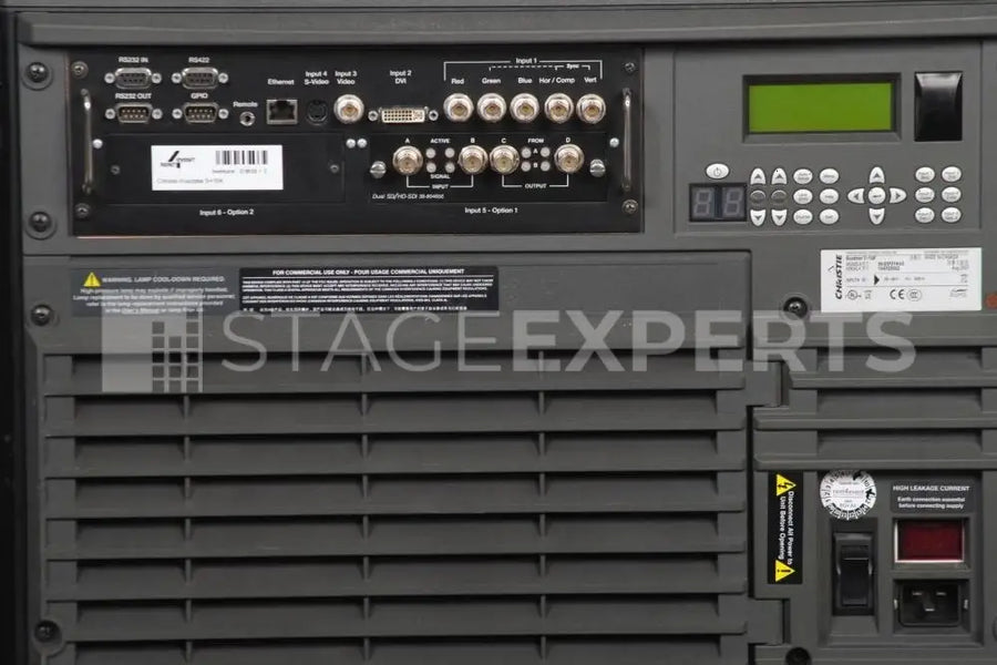 Christie Roadster S+16K 3‑Chip DLP Projector | 14,000 lm