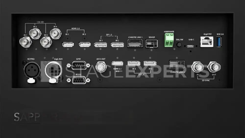 Christie 4K40‑RGBH 4K Laser Projector, 36,400 lm Event Projector