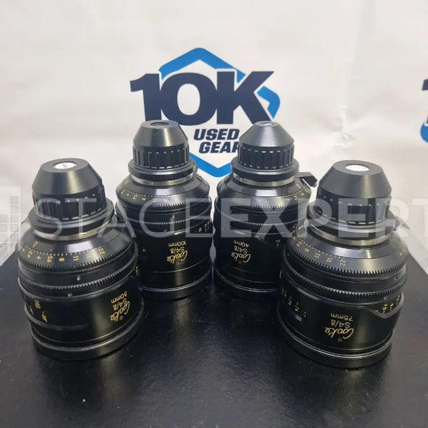 Cooke S4/i PL Prime Lens Set 40/50/75/100mm – 4x T2