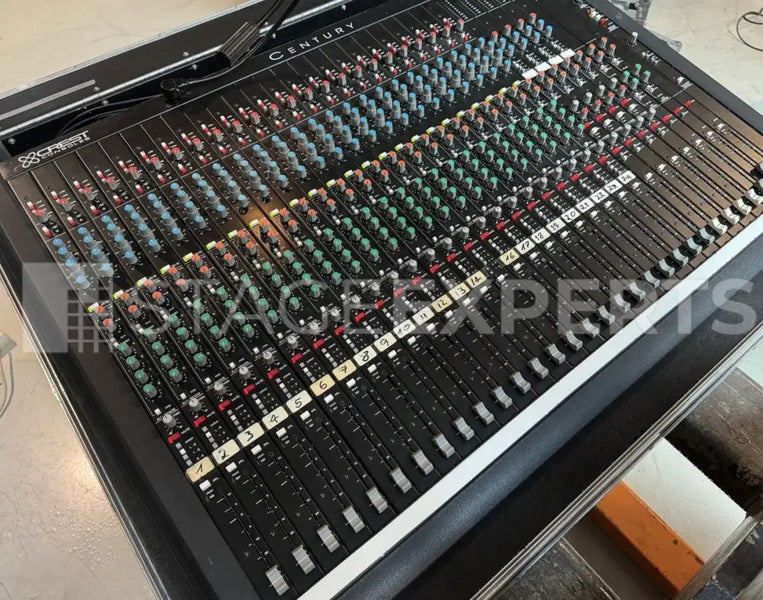 Crest Century TC-24/8/3 Analogue Mixer with Case & PSUs