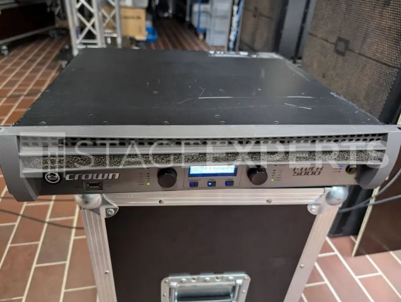 Crown I-Tech 5000HD DSP Amplifier – 2x2500W Class-I