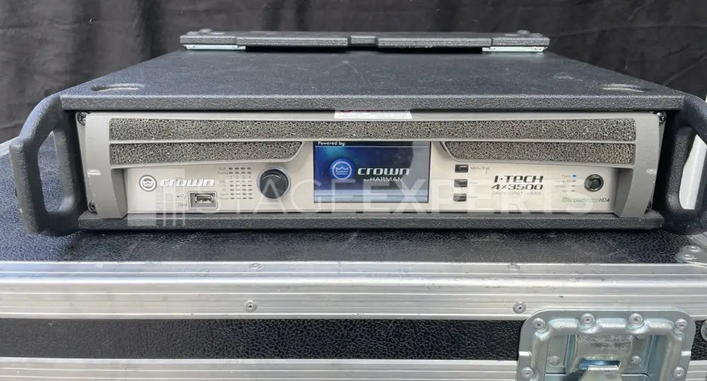 Crown I-Tech 4x3500HD System Amplifier – 2,900 Hours with BSS DSP