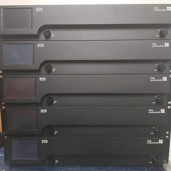 d&b audiotechnik D20 System Amplifier | 4‑channel DSP Power