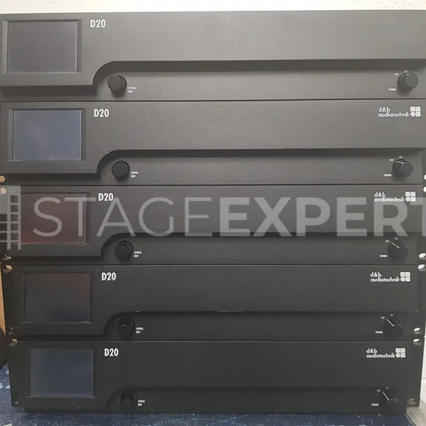 d&b audiotechnik D20 System Amplifier – 4‑Channel DSP Power
