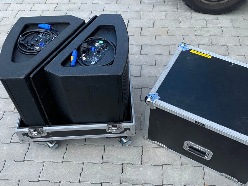 DAP Audio M15 Active Monitors Pair with Case – 2x 15-inch