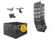 DAS Audio EVENT-28A/118A Line Array System – Ex‑Demo