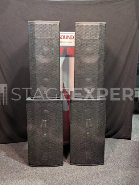 DAS Audio Vantec 215A/218A Full Stack Used PA System