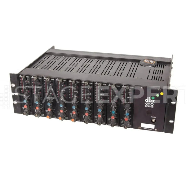 DBX 900 Series Rack with 9x 904 Gates – Expander/Gate
