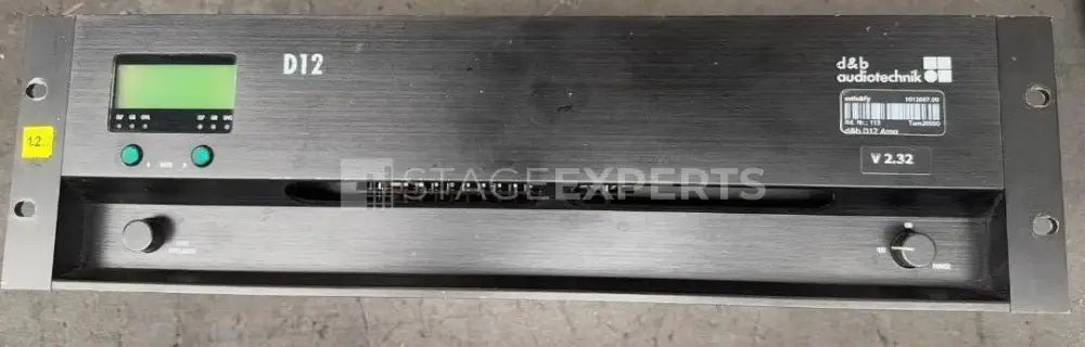 d&b audiotechnik D12 EP5 System Amplifier | Pro Audio Power