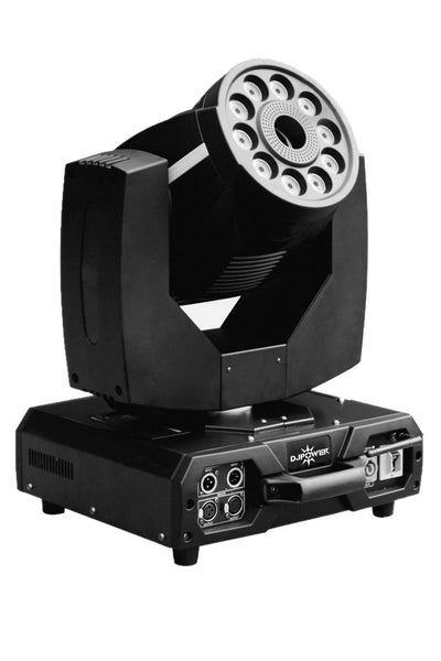 DJ Power Foggerhead H1 Moving Head Fogger, 1600W RGBA