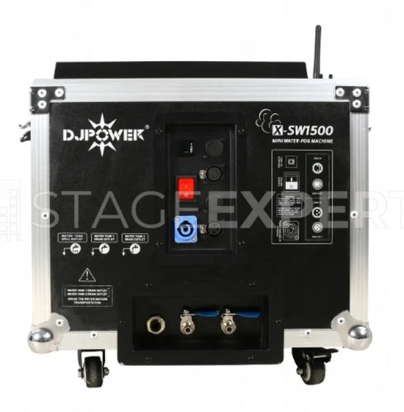 DJ-Power X-SW1500 Low Fog Machine – DMX, 283 m³/min High Output