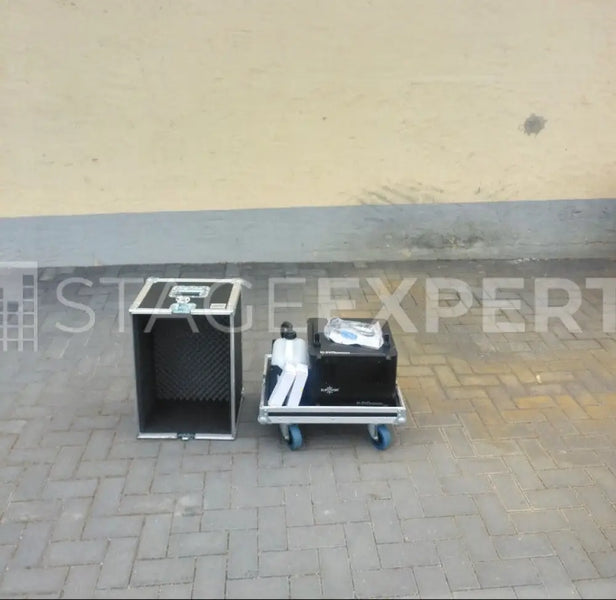 DJ Power H-2VD Vertical Fog Machine in Flight Case, 3000W