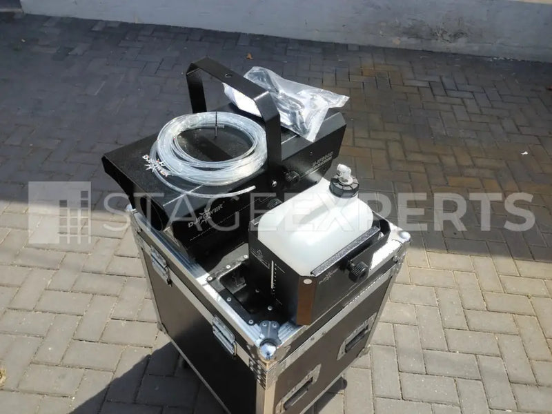 DJ Power H-IP3000 IP53 Outdoor Fog Machine, 3000W Dual Nozzle