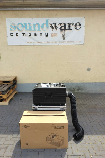 DJ Power X-SW2200 Low Fog Machine – Water-Based, DMX Control