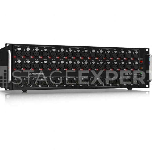 Midas DL32 Stage Box – 32 In / 16 Out AES50 Digital I/O