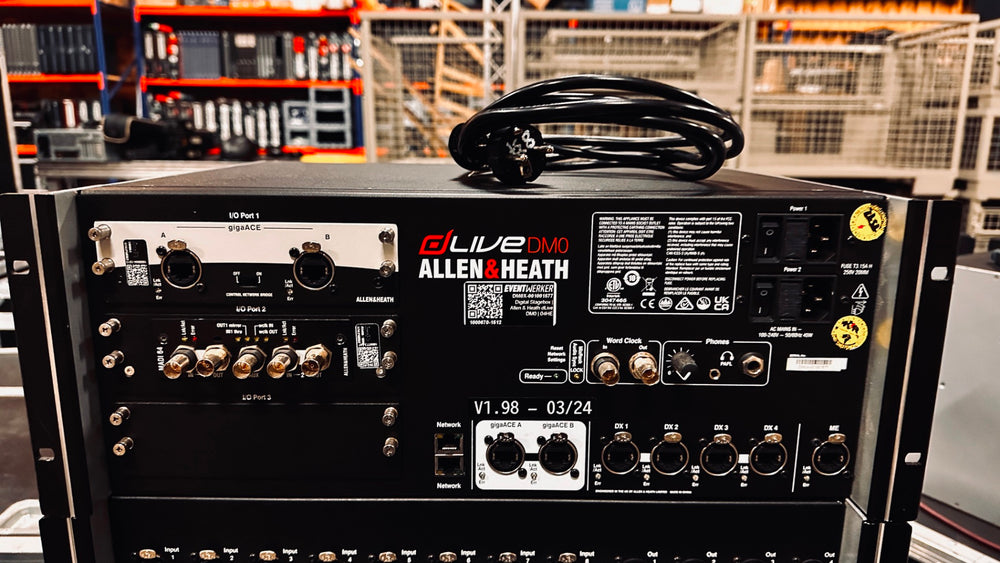 Allen & Heath dLive DM0 MixRack – 96kHz Digital Core