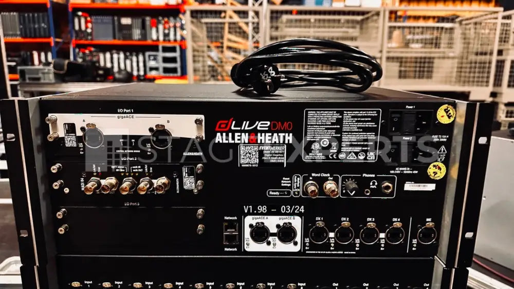 Allen & Heath dLive DM0 MixRack – 96kHz Digital Core
