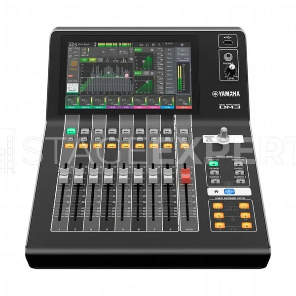 Yamaha DM3 Dante Mixer with Case – Compact Digital Desk