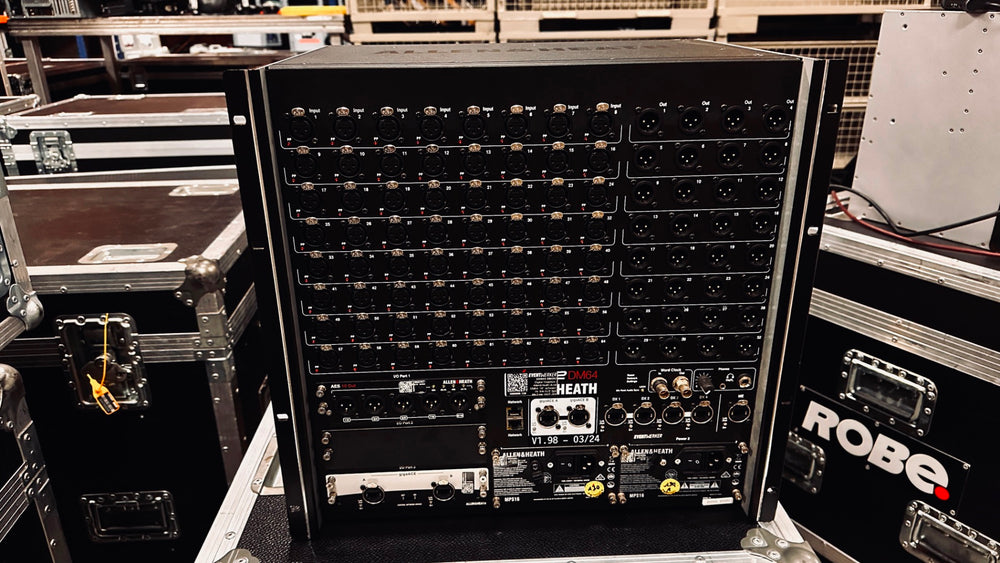 Allen & Heath dLive DM64 MixRack – 64x32 Digital Stagebox