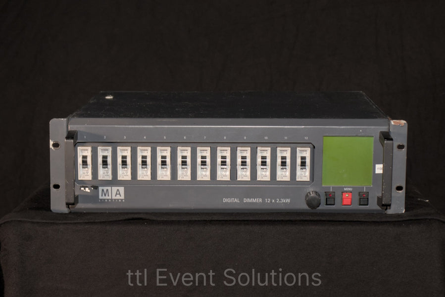 MA Lighting MA 1210 Digital Dimmer, 12x 2.3kW, Han 16E