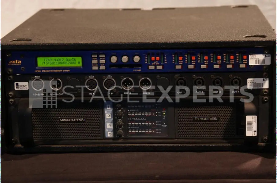 XTA DP226 digital loudspeaker management processor, 2-in/6-out