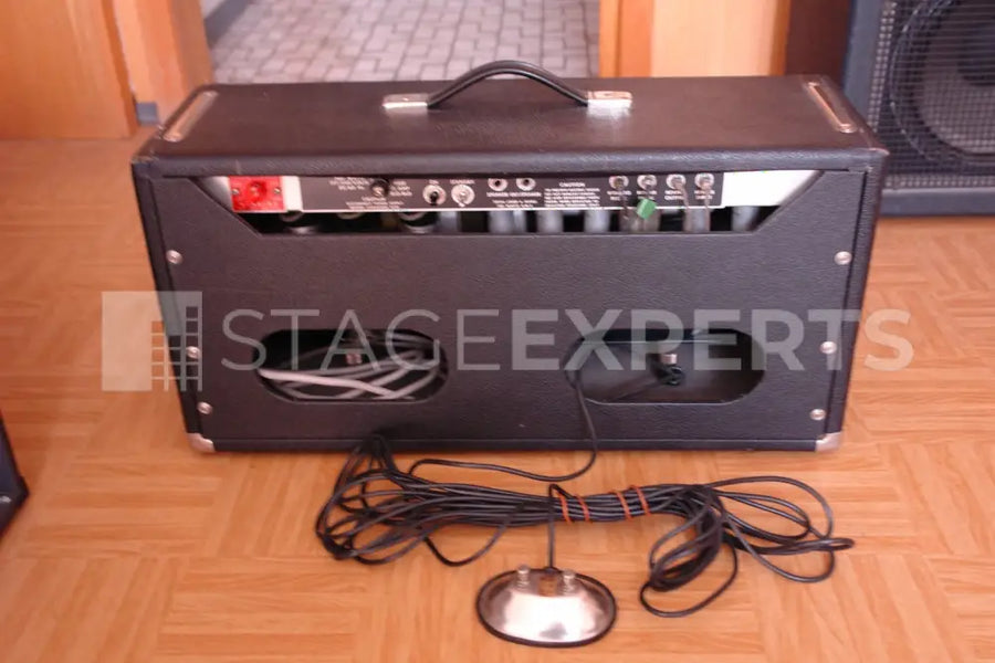 Fender Dual Showman Reverb Silverface Amp + Laney 4x12