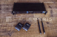 Sennheiser EM2050-CW Dual Receiver with 2x SK2000 Packs