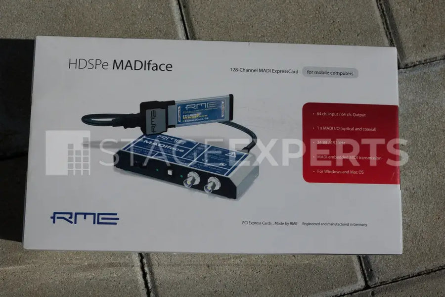 RME HDSPe MADIface with Sonnet Adapter & Apple TB Cable