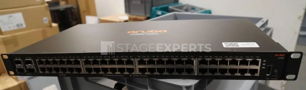 HPE Aruba CX 6100 JL676A 48-Port Gigabit Switch, 4 SFP+