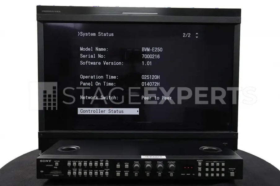 Sony BVM-F250 Monitor + BKM-16R Control Unit Package – Pro Package
