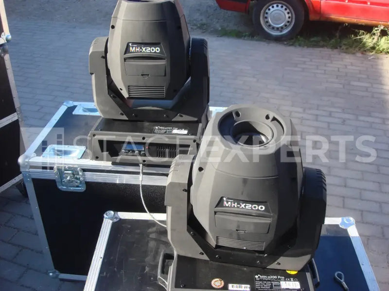 Stairville MH-X200 Pro Spot – 8 Heads with Flight Cases