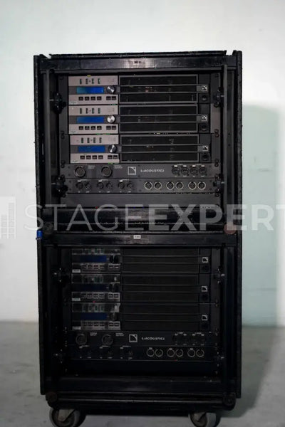L-Acoustics LA-RAK with 3x LA8 System Amplifier Rack