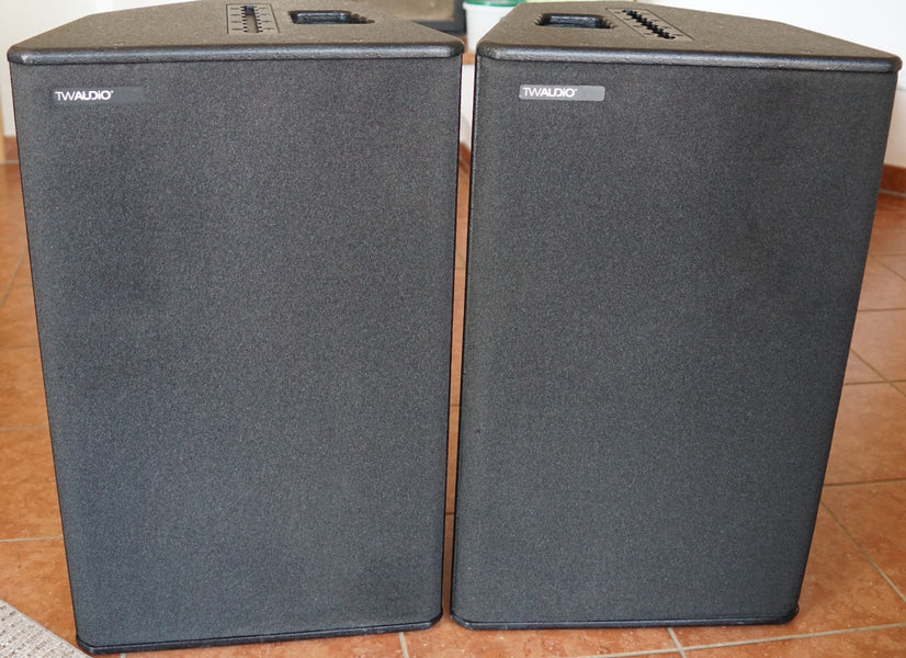 TW Audio M15 Pair – Point Source Speakers with Covers