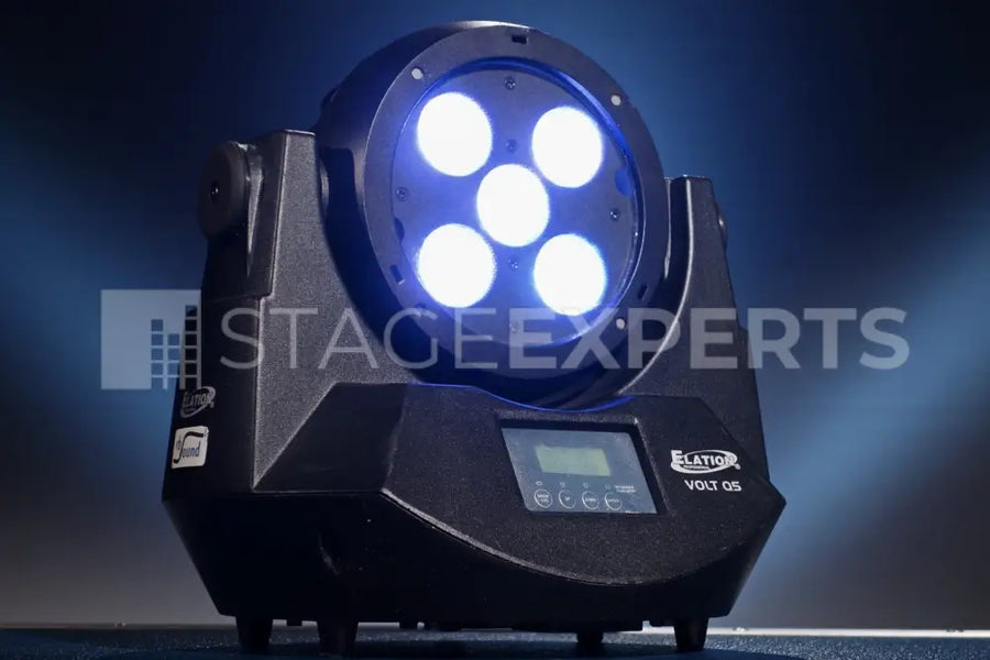 Elation Volt Q5 Set (5) with Charging Case | IP65 RGBW