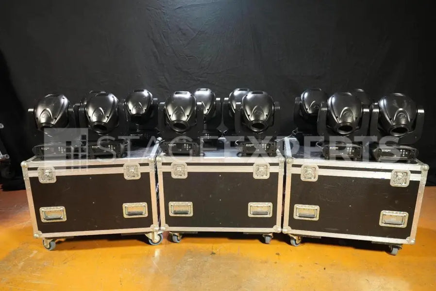 Cameo Auro Spot 300 – 4x LED Moving Spots with Case